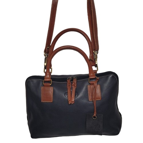 Rowallan Navy blue handbag with a removable strap.  - Bild 1 von 7