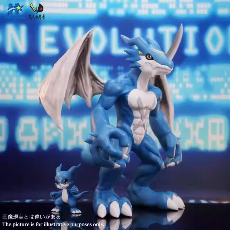デジモン GENESIS-STUDIO ヴァンデモン フィギュア Vamdemon Chapter Series 004 Vamdemon & 005 DemiDevimon