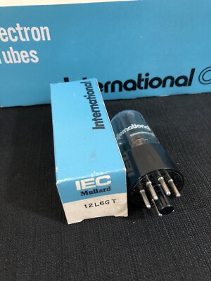 IEC Mullard 12L6GT Electron Tube Vacum Tube Servicemaster International C 