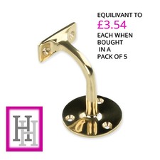 2 - 5 Handrail Stair Brackets Hand Rail Bracket Bannister Support Stair D13