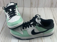 Nike Dunk Low Mint Black White FN0569-900 Size 6 Men’s Green