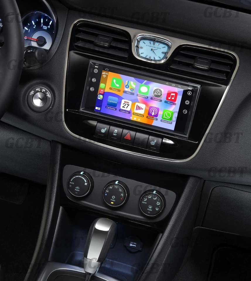 7" For 2011 2012 2013 Chrysler 200 Android 13 Auto Carplay Radio GPS Navi Wifi - Изображение 2 из 4