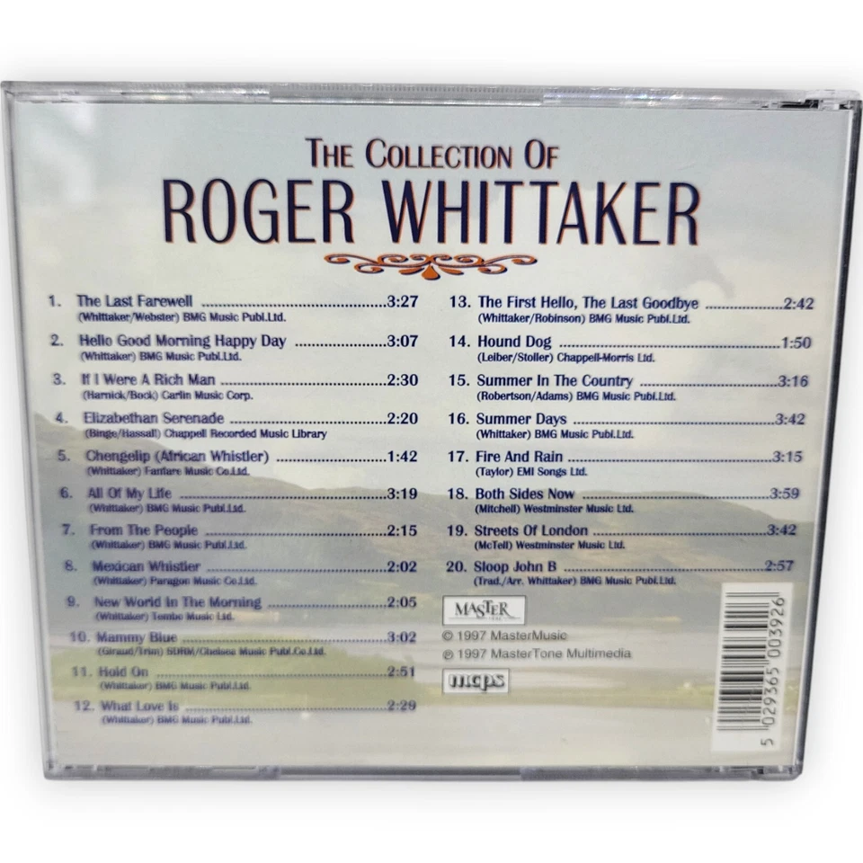 Roger Whittaker The Collection Of CD Album Last Farewell Hello Good Morning 1997 - Bild 2 von 4