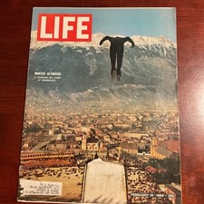 Life Magazine February 14 1964 Winter Olympics, Innsbruck Austria