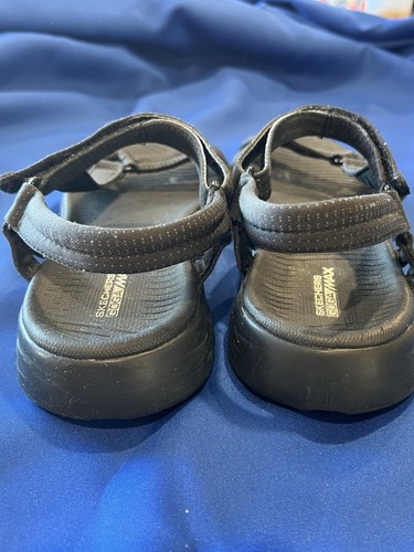 Set 2 Skechers Damen-Sandalen Goga Max Brilliancy On The Go marineblau schwarz Komfort 8 - Bild 6 von 19