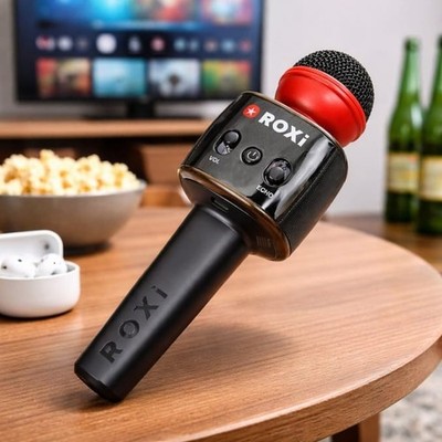 Roxi kabelloses Karaoke-Mikrofon mit integriertem Lautsprecher & Echo-Steuerung BRANDNEU