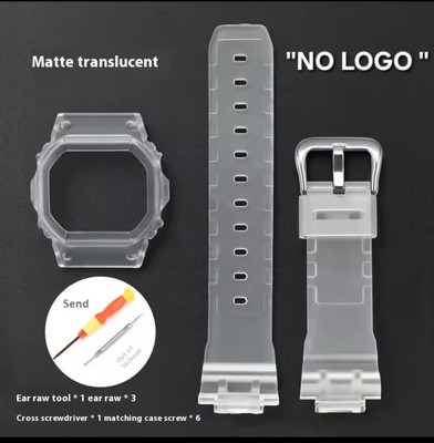 Für Casio G-Shock DW-5600 GW B5600 Lünette Armband Kompatibel TRANSPARENT 
