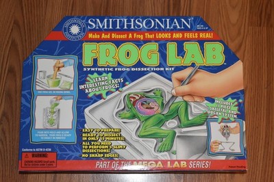 1998 Smithsonian Frog Lab Educational Science Toy in Original Box UNOPENED