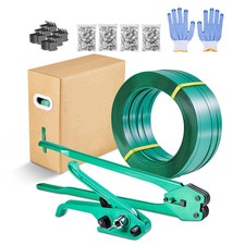 1500FT PET Banding Strapping Kit with 450 Metal Seals, Gloves  Pallet Packaging