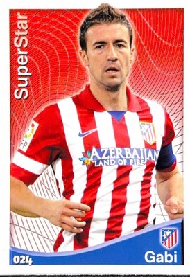 2015 Las Fichas Quiz de la Liga 2015 Superstar Gabi #24