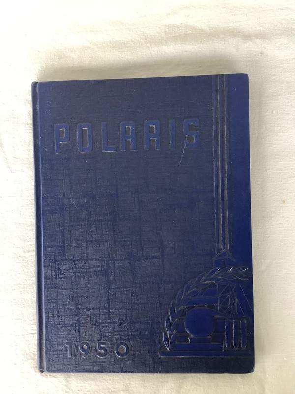 Vintage 1950 "The Polaris" Yearbook North High School Minneapolis MN