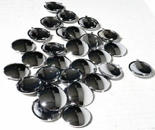 Upholstery Chrome Plastic Button Cover For Kenworth (Set Of 100 PZ)