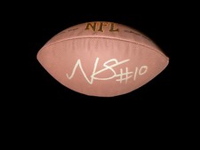 NICK SINGLETON PENN STATE NITTANY LIONS Signed Football NFL Draft JSA