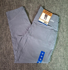 Eddie Bauer Women's Horizon Straight Ankle Pants, Blue, Size: 10, New