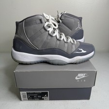 Size 7y - Jordan 11 Retro Cool Grey 2021 Lightly Worn