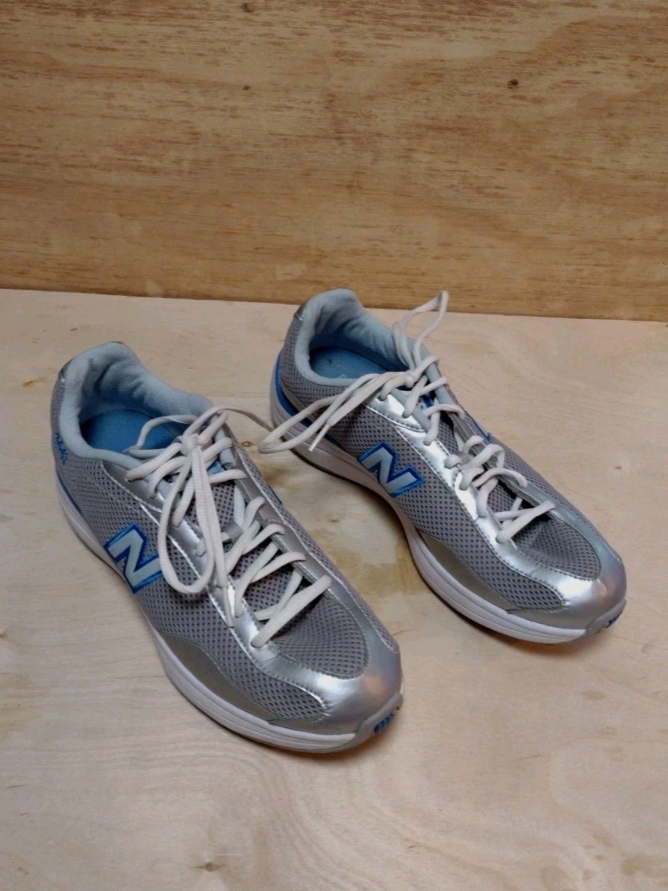 New Balance 1442 Rock and Tone Gray/Blue Walking Shoes - Women's Size 10