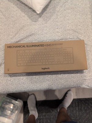Logitech K845 Mechanical Illuminated Corded Aluminum Keyboard *NEW*