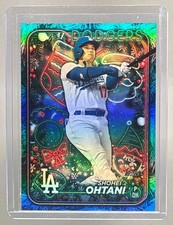 Shohei Ohtani 2024 Topps Holiday #H1 Blue Metallic Tree