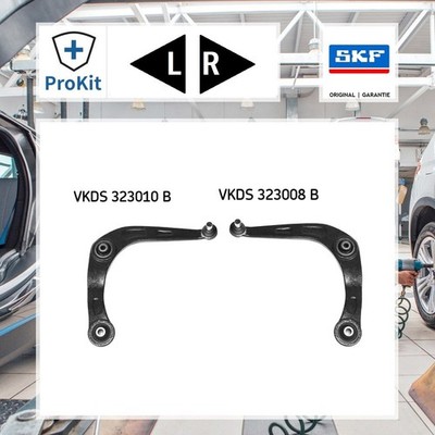 2x Skf Lenker, Radaufhängung Links, Rechts für Peugeot 206 CC 206 Schrägheck