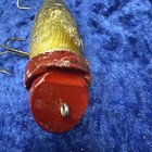 Vintage Wooden Folk Art Surface Swimmer Type Lure — photo 7