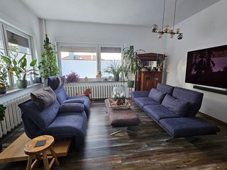 Koinor Wohnlandschaft mit Elektrischem Sessel Sofa Sitztisch