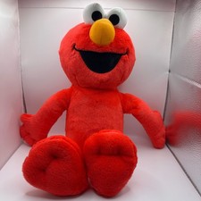 Sesame Street Elmo Plush Stuffed Animal 11-12 Soft Red Toy 2025 Excellent