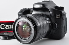 6900 scatti [quasi come nuovi] Canon EOS 70D 20,2MP fotocamera reflex...