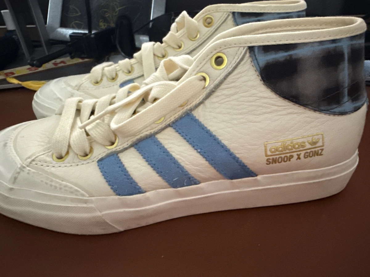 Preços baixos em adidas Snoop x Gonz x Matchcourt Mid White | eBay
