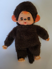 Monchhichi Vintage Thumb Sucking Monkey Blinking Sleeping Eyes