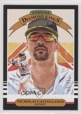 2019 Panini Donruss Diamond Kings Holo Back 50/99 Nick Castellanos Nicholas 0c6