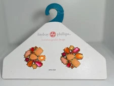 Shoe snaps,LINDSAY PHILLIPS JOANIE INTERCHANGEABLE SHOE SNAPS-CHARMS,NEW