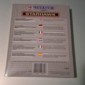 Starhawk Vectrex, C.I.B., Repro box, original overlay, and manual, very nice