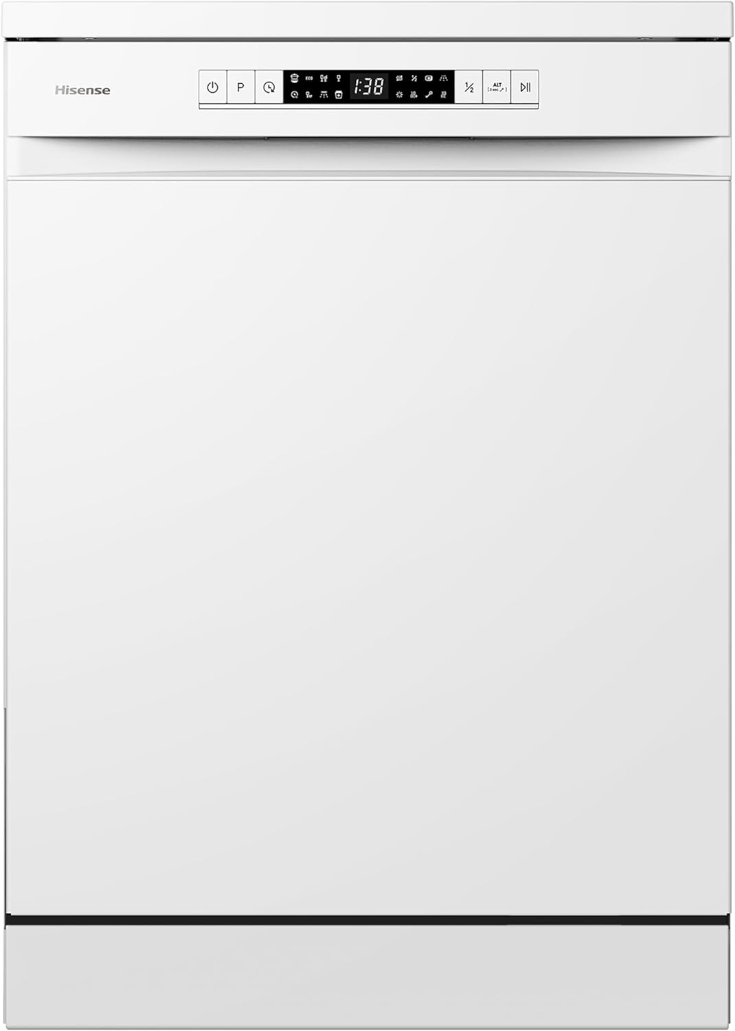 HS622E90WUK Freestanding Standard Dishwasher 85Cm High - E Rated, White, 24 X 23