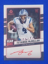 2025 Luminance ~Year One Signatures~ on card RED Ink ~ Tetairoa McMillan RC 🔥