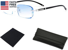 Clarity Blue Glasses, Automatic Adjustment Eye Glass, for Reading Eye Strain fr