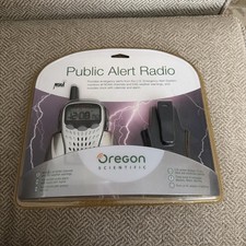 Oregon Scientific WR103NX Portable Handheld Public Alert Radio Weather Station