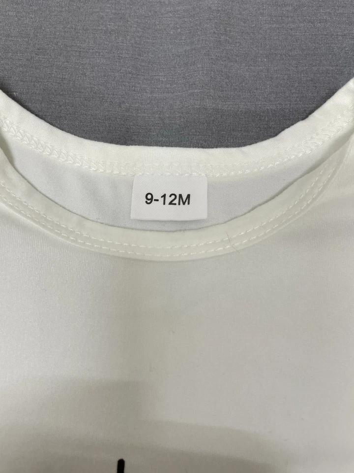 Body manga larga lindo calabaza en el parche 9-12 meses Foto 3 de 4