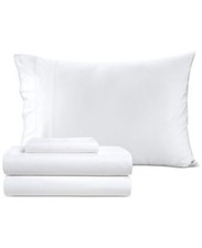 Sleep RX 300 Thread Count 4-Pc. Sheet S Egret Queen