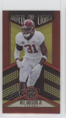 2023 Panini Legacy Under the Lights Ruby 33/50 Will Anderson Jr Rookie RC 0nr3