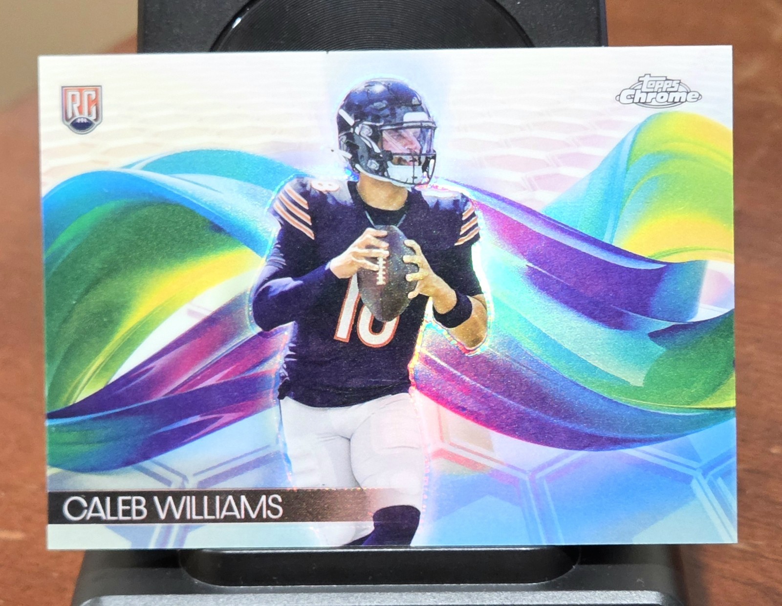 2024 Topps Chrome Caleb Williams Rookie (RC) Helix Case Hit SSP Chicago Bears 🔥
