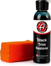 Black Trim Restorer (4 oz with Applicator) - Restores Plastic Trim to a Rich, Bl