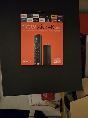 Amazon Fire TV Stick 4K Max 4K Wi Fi 6 Dolby Atmos HDMI Streaming Dongle