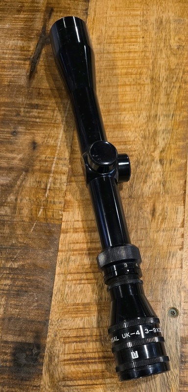 Universal UK-4, 3-9x32 Gun Scope Duplex Reticle