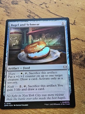 Bagel and Schmear - 161 - SPM - Foil - MTG Magic The Gathering NM/M