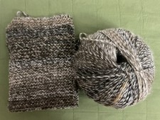 Sirdar Jewelspun with Wool Chunky 200g Yarn Partially Used Acrylic Wool Browns