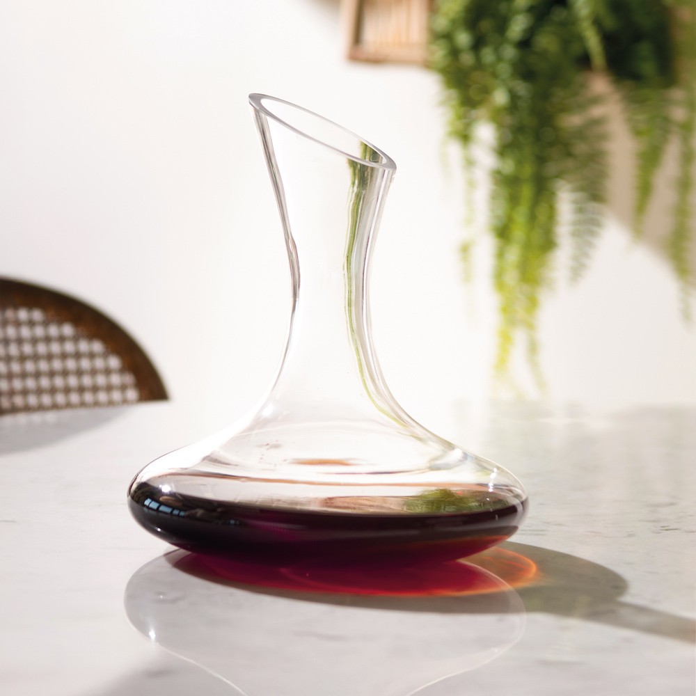 Carafe à décanter Capitaine 1,45L en verre pour aérer le vin rouge