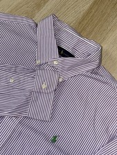 Polo Ralph Lauren Men's NWT XL Long Sleeve Button Down Shirt Purple Read