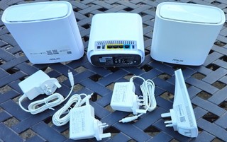 ASUS ZenWiFi XT9 AX7800 Tri Band Mesh Wi Fi 6 System White Set of 3 RP AX58