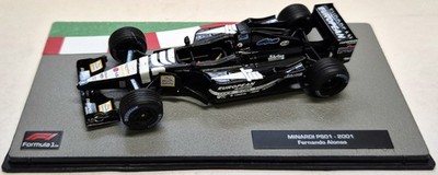 Euro Minardi PS01 - 2001 Fernando Alonso, Maßstab 1:43 Diecast Modell Formel 1 Auto
