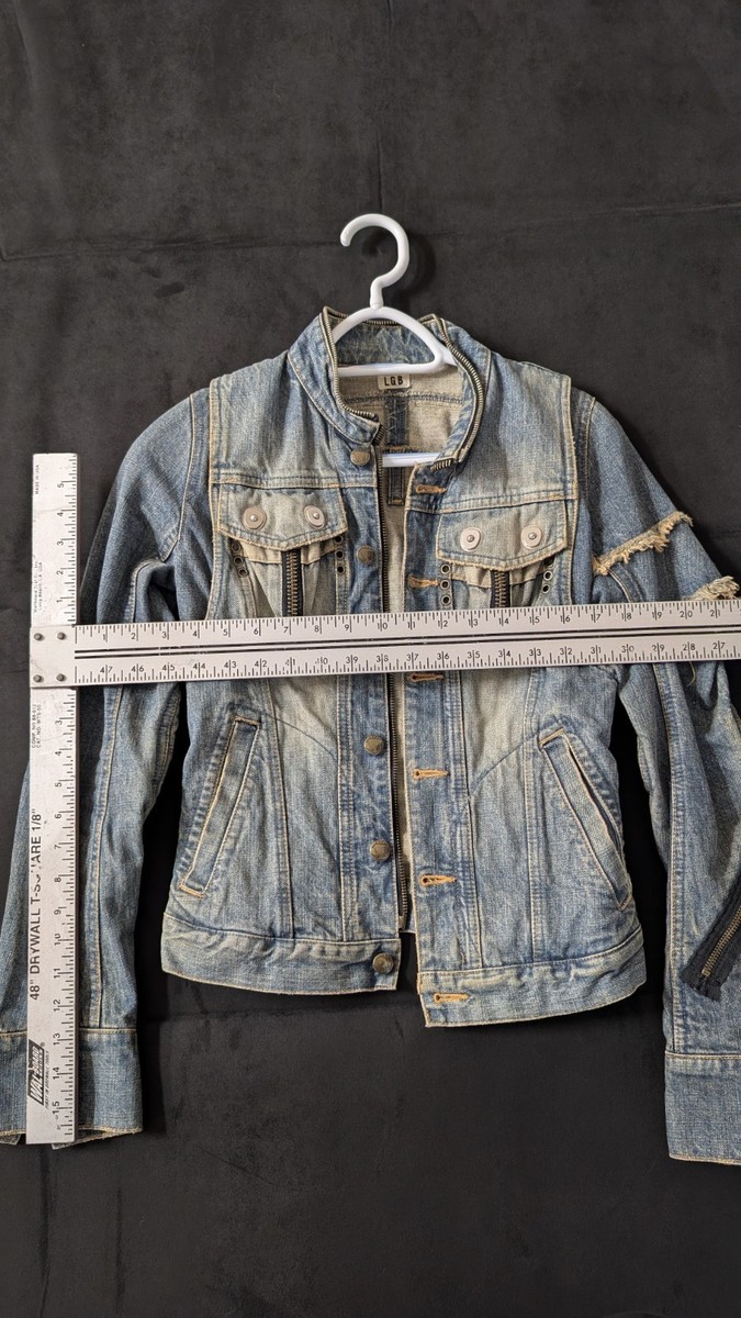 L.G.B. Mens Denim Jacket | eBay